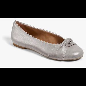 NIB Jack Rogers Holly Flat Silver
